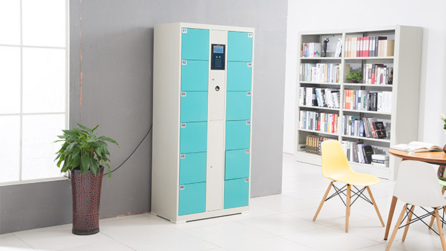 波司登電子存包柜定制案例！